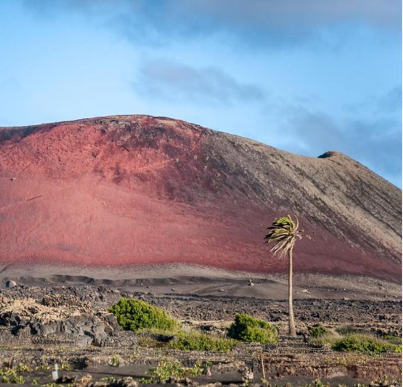 Lanzarote Casa Volcanica-Anclada Sobre La Lava Del Volcan Montana Blanca 外观 照片